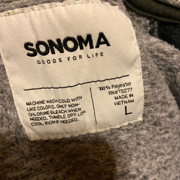 Men’s Sonoma quarter button sweater - Picture 3 of 3